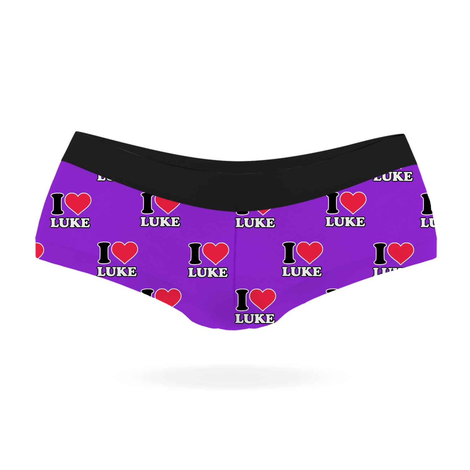 I Heart Name Personalised Knickers