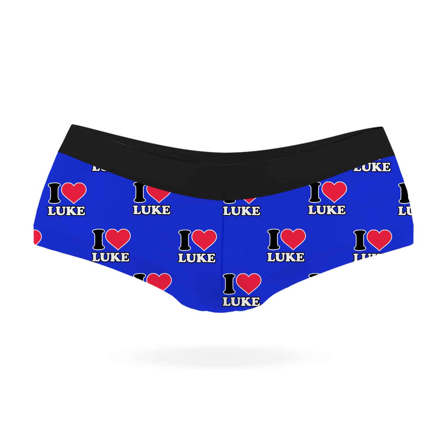 I Heart Name Personalised Knickers