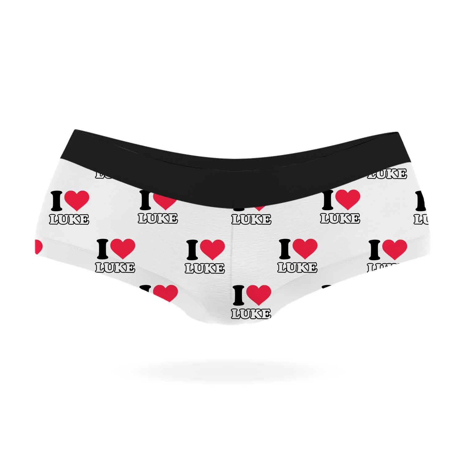 I Heart Name Personalised Knickers