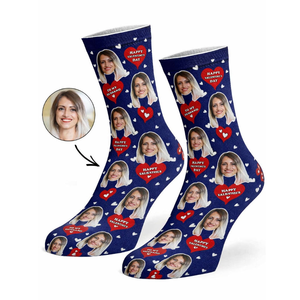 Valentines Husband Socks