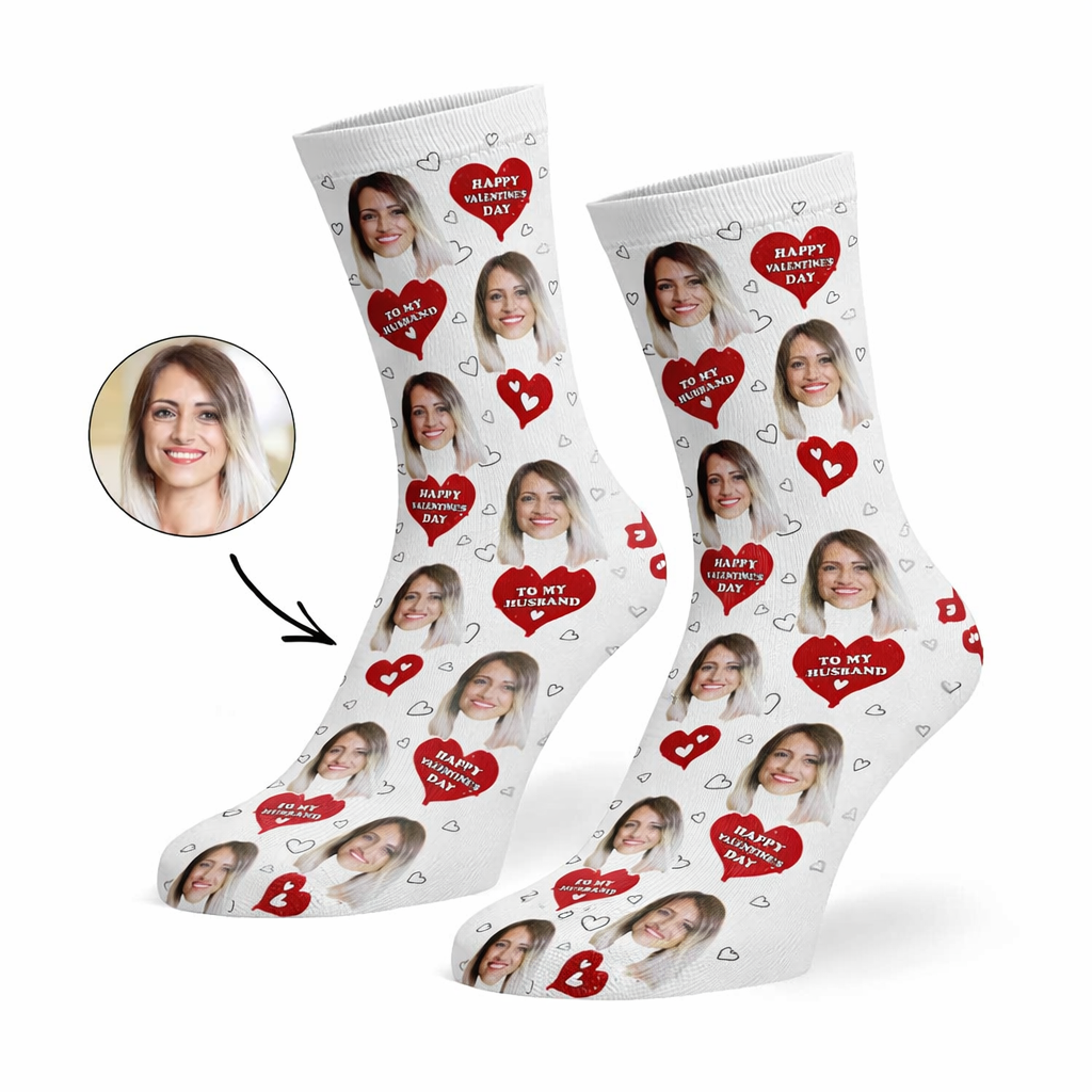 Valentines Husband Socks