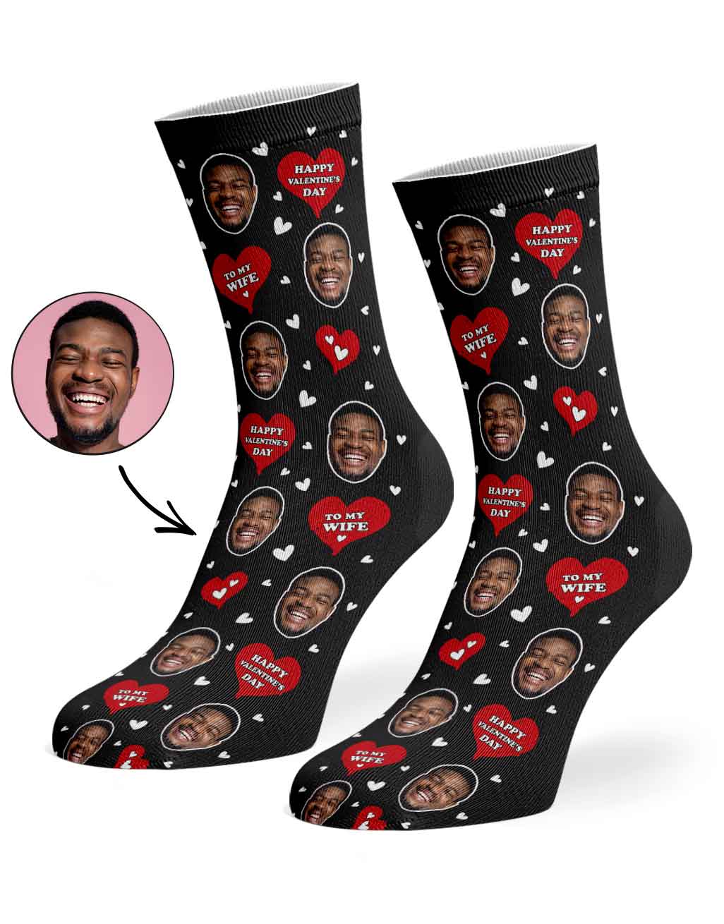 Valentines Wife Socks