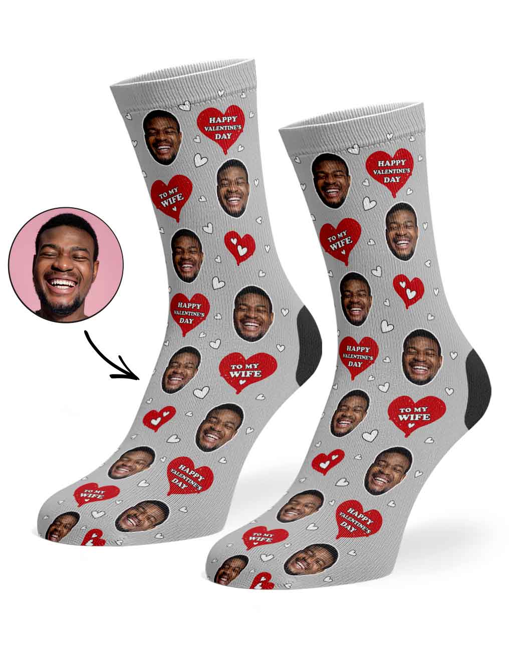 Valentines Wife Socks