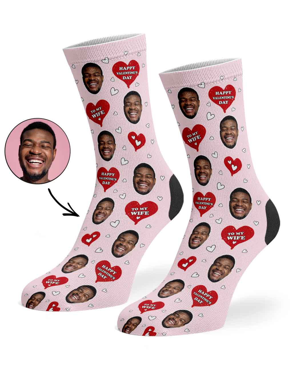Valentines Wife Socks