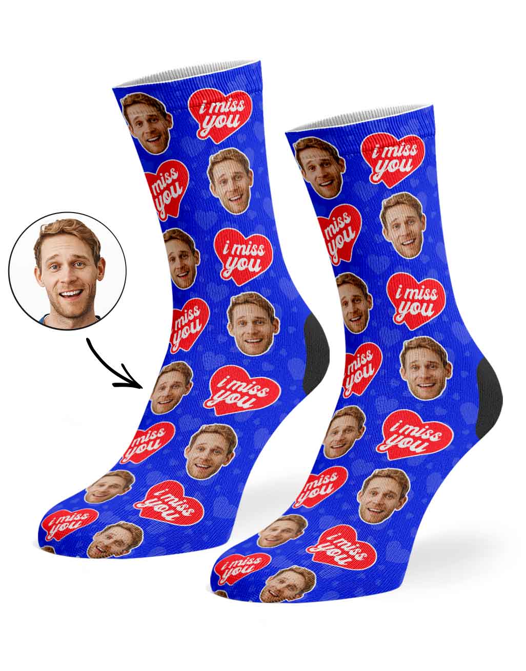 I Miss You Socks