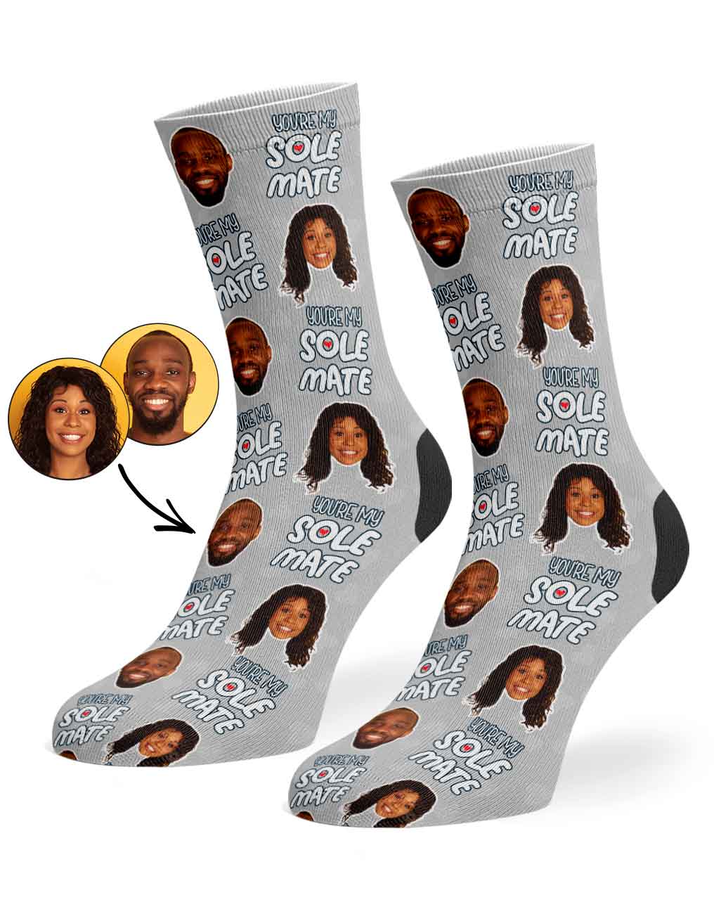 You're My Soul Mate Socks