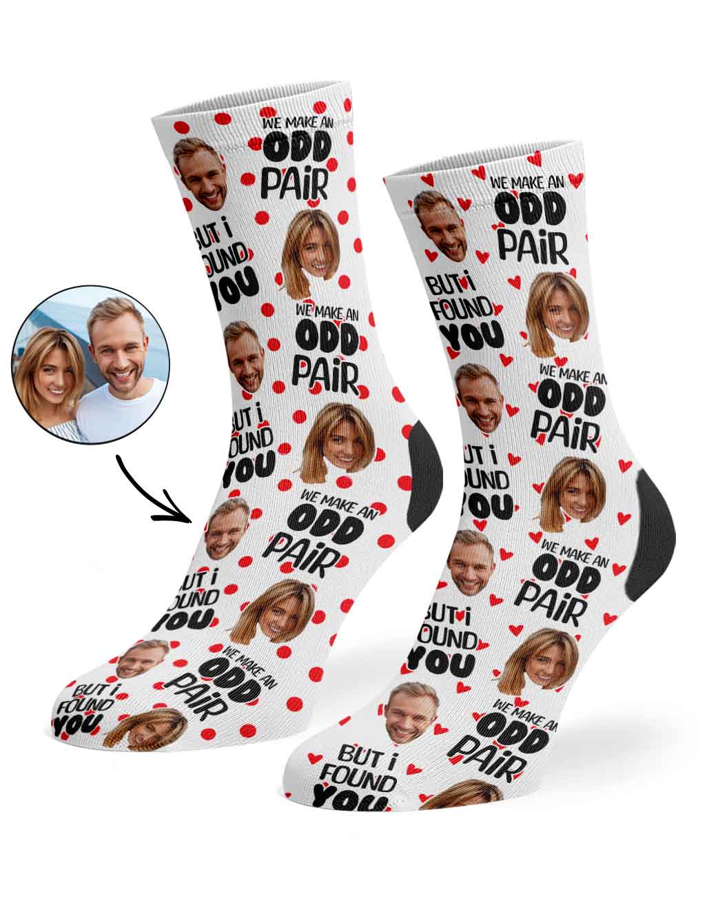 We Make An Odd Pair, But I Found You Socks