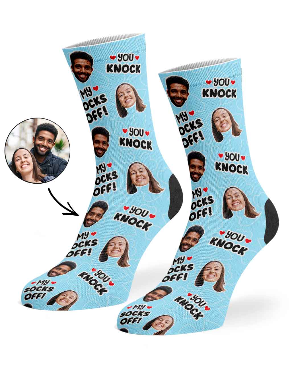 You Knock My Socks Off! Socks