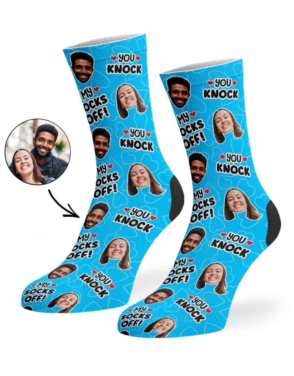You Knock My Socks Off! Socks