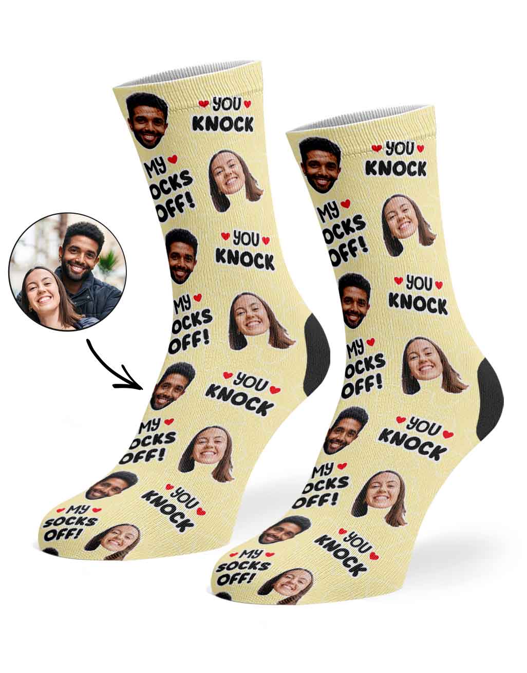 You Knock My Socks Off! Socks