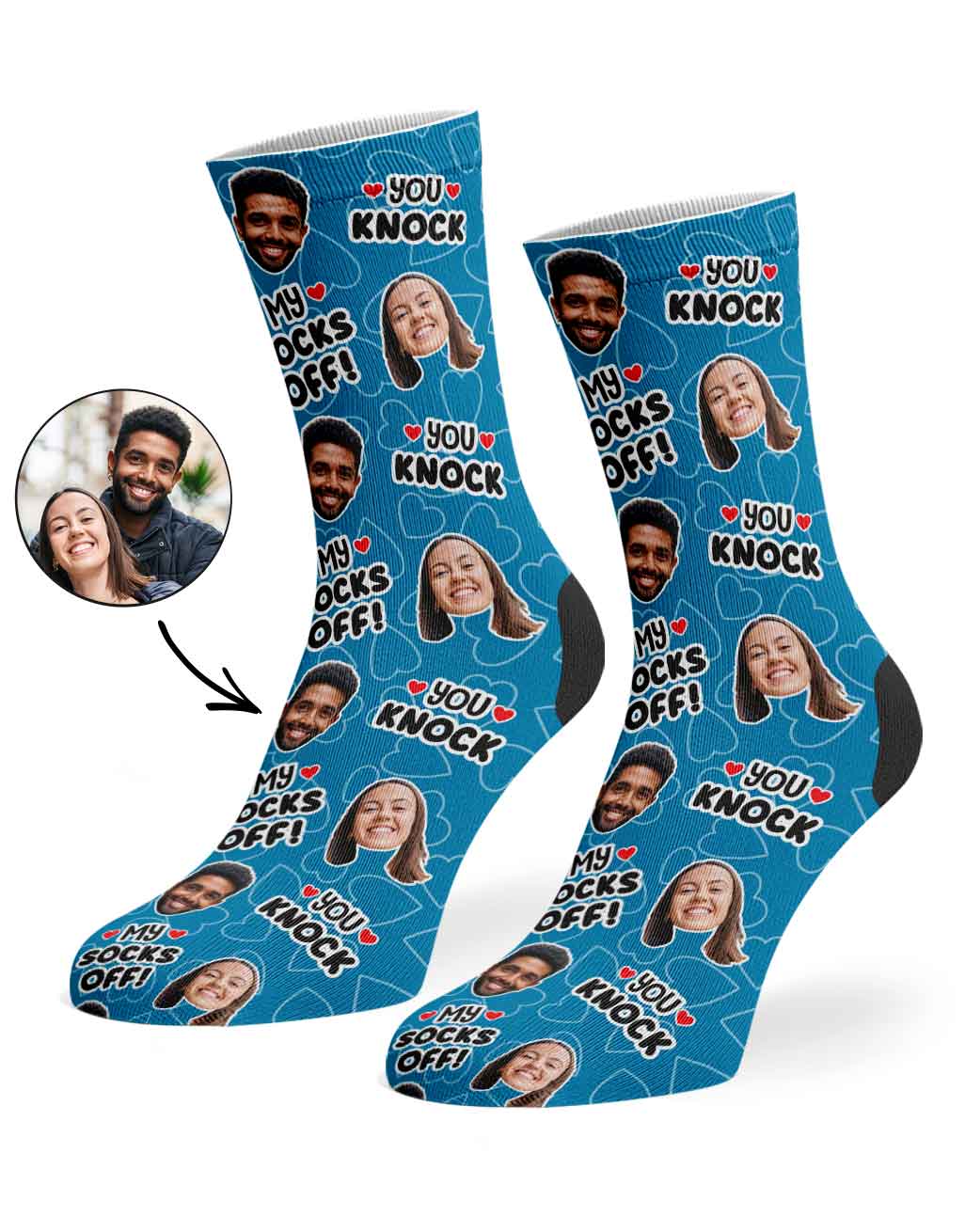 You Knock My Socks Off! Socks
