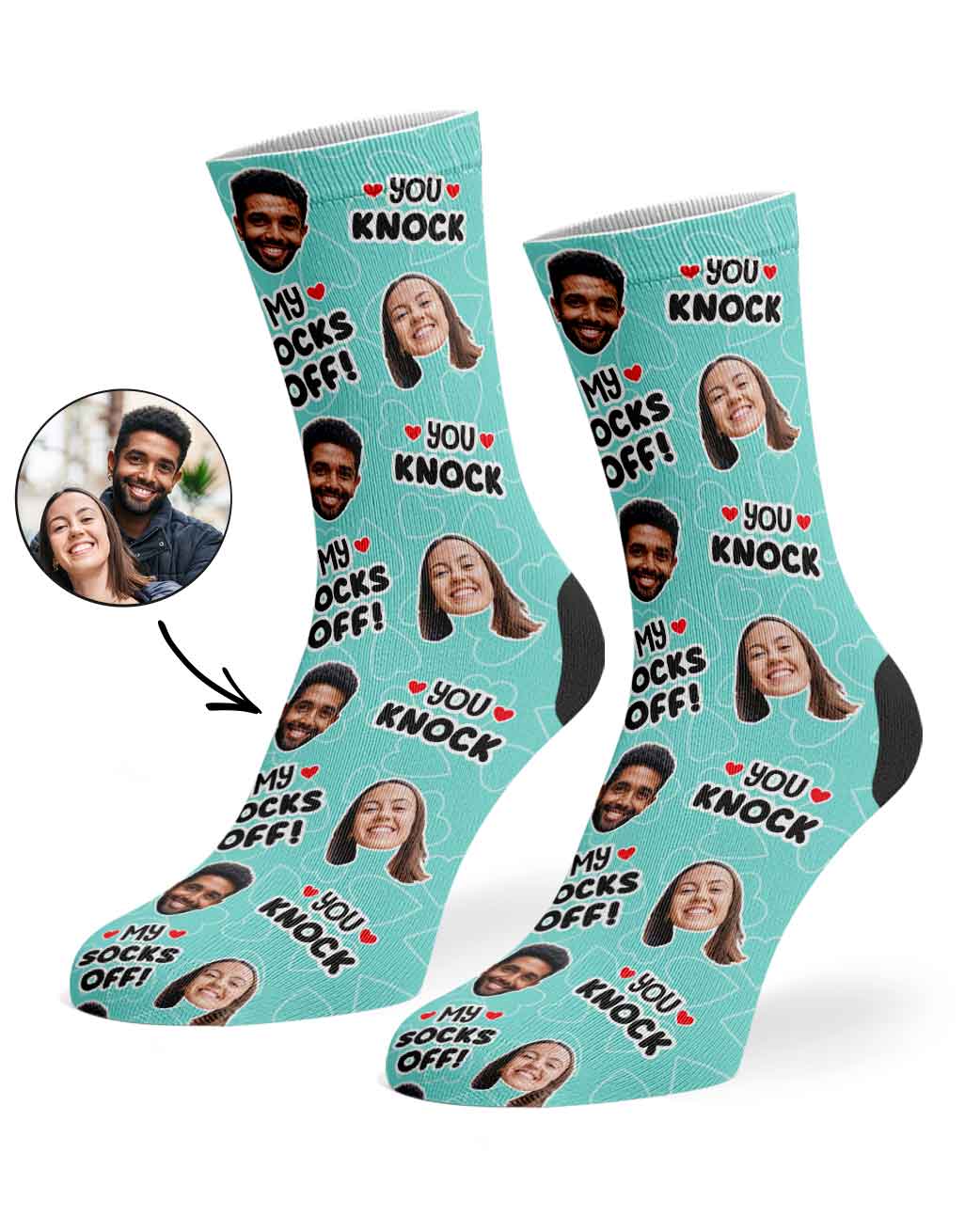 You Knock My Socks Off! Socks