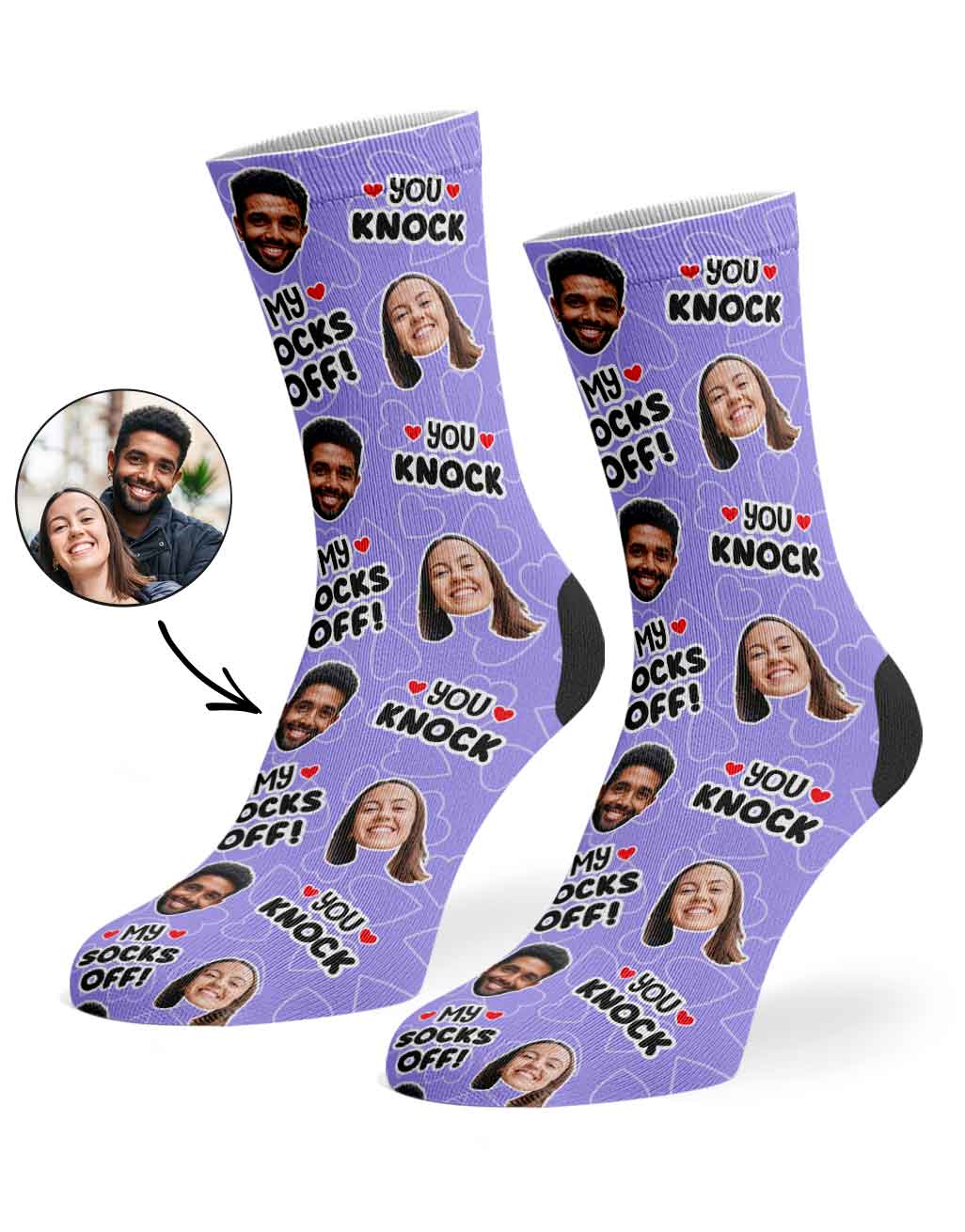 You Knock My Socks Off! Socks