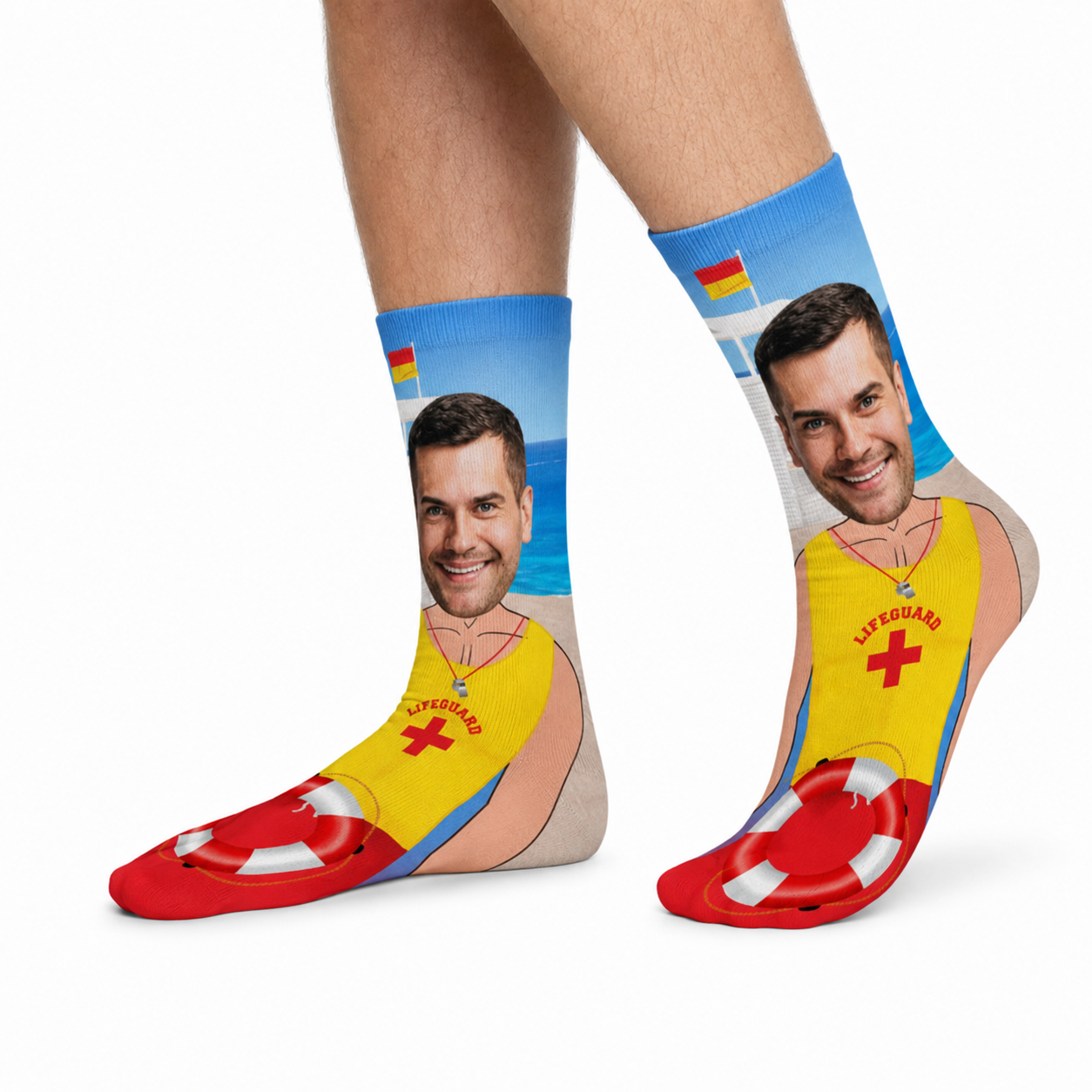 Lifeguard Man Socks