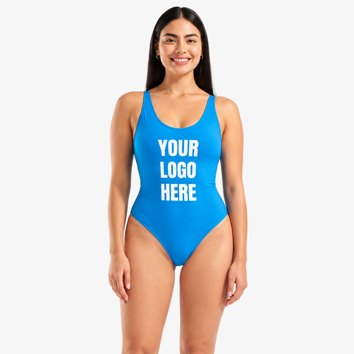 Logo Swimsuit Personalised Front & Back