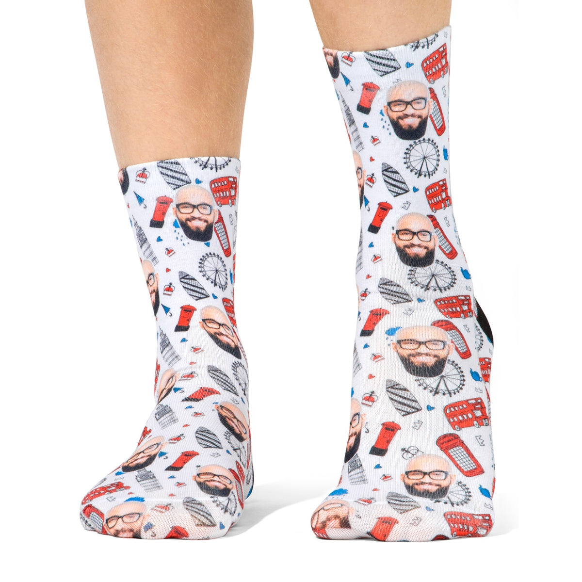 London Print Socks