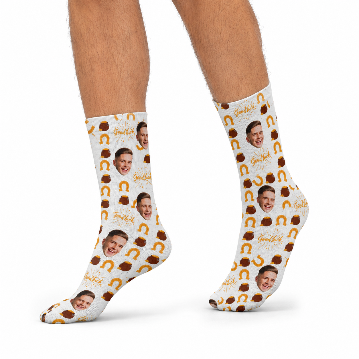 Lucky Horseshoe Socks