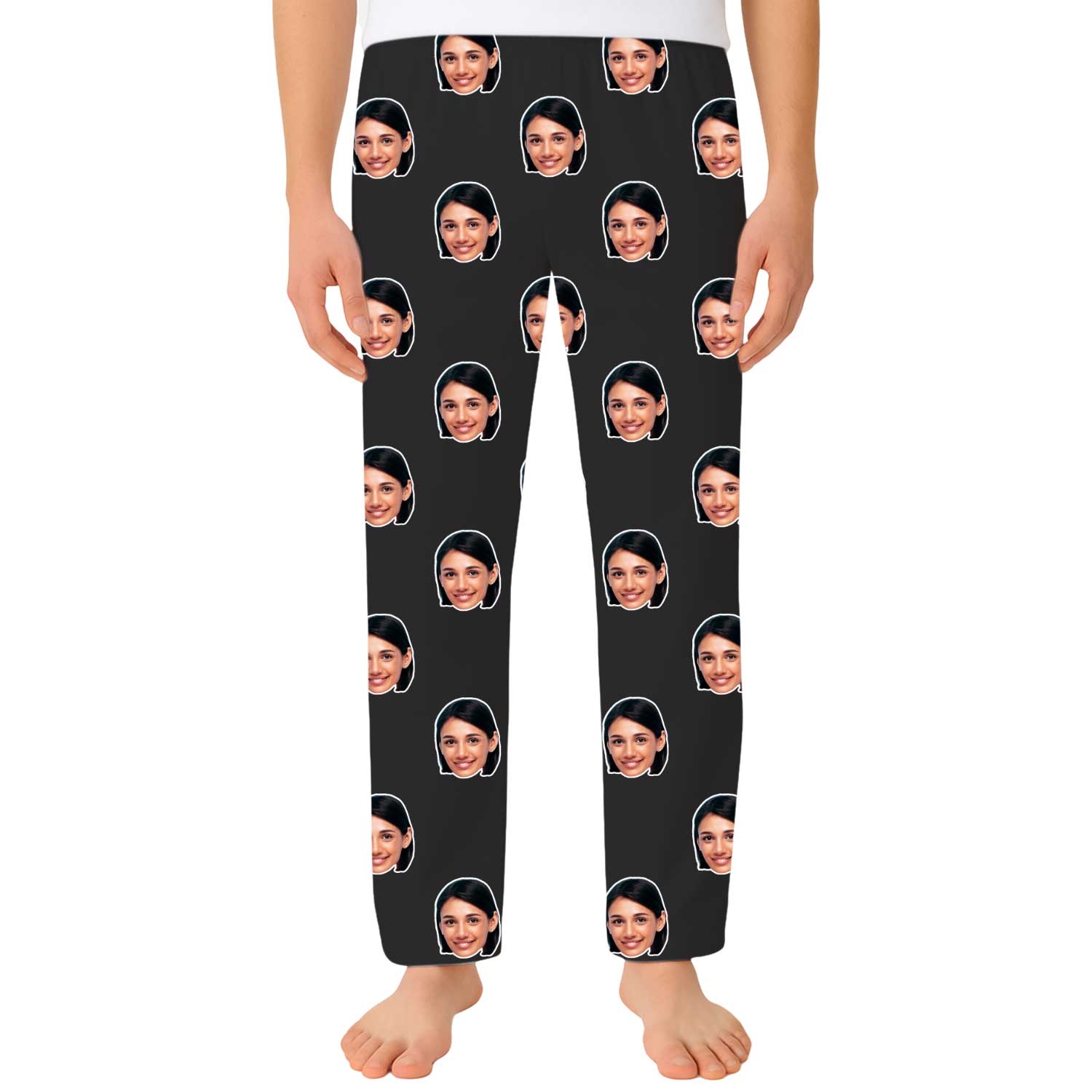 Your Face Custom Men's PJ Bottoms