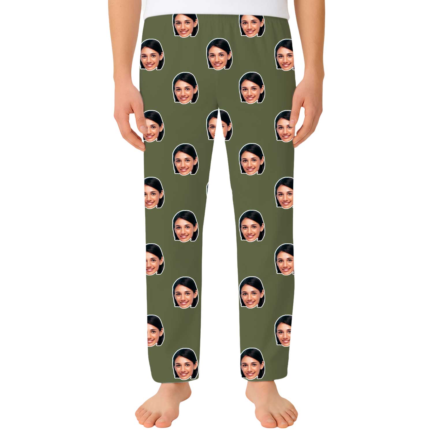 Your Face Custom Men's PJ Bottoms
