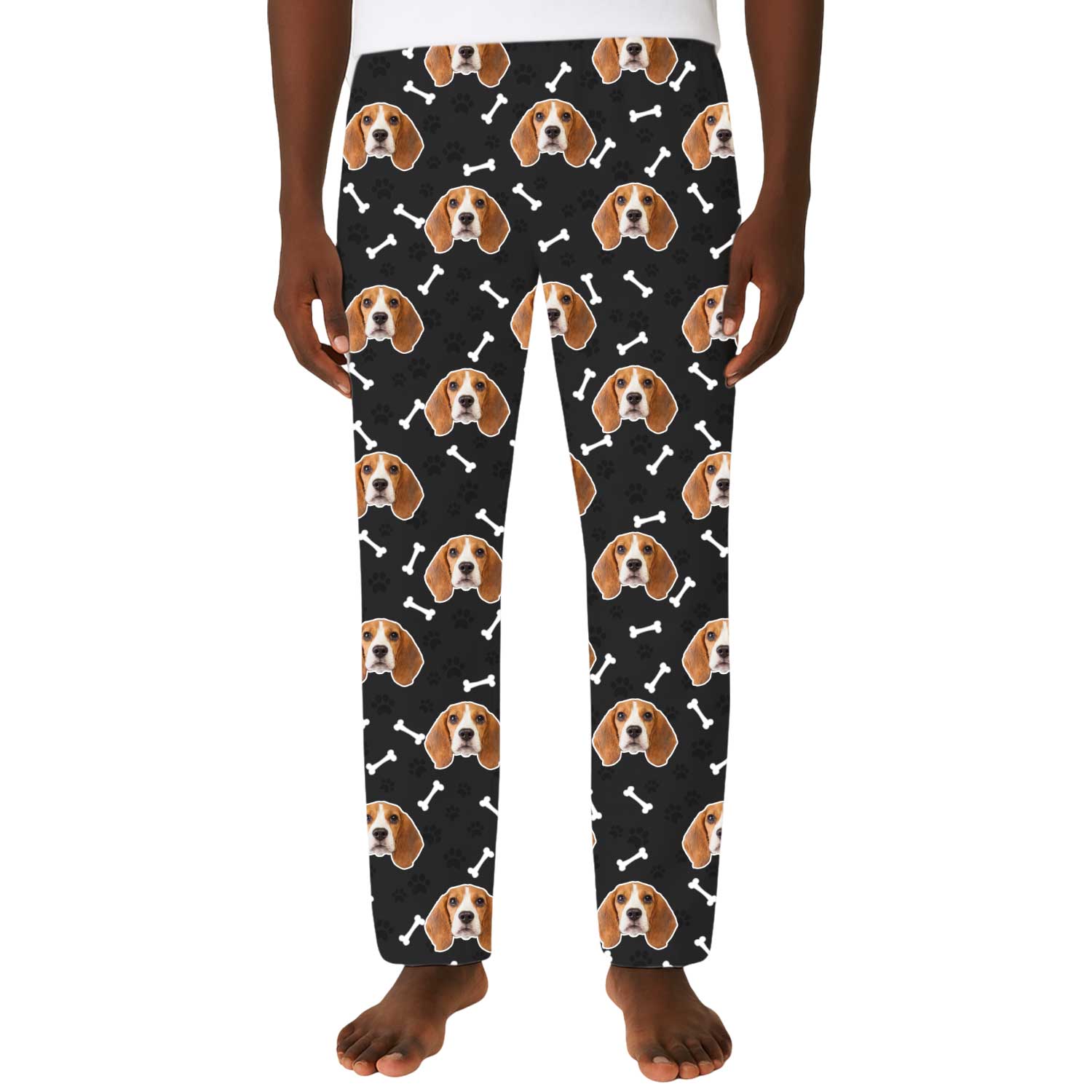 Your Dog Custom Men's PJ Bottoms