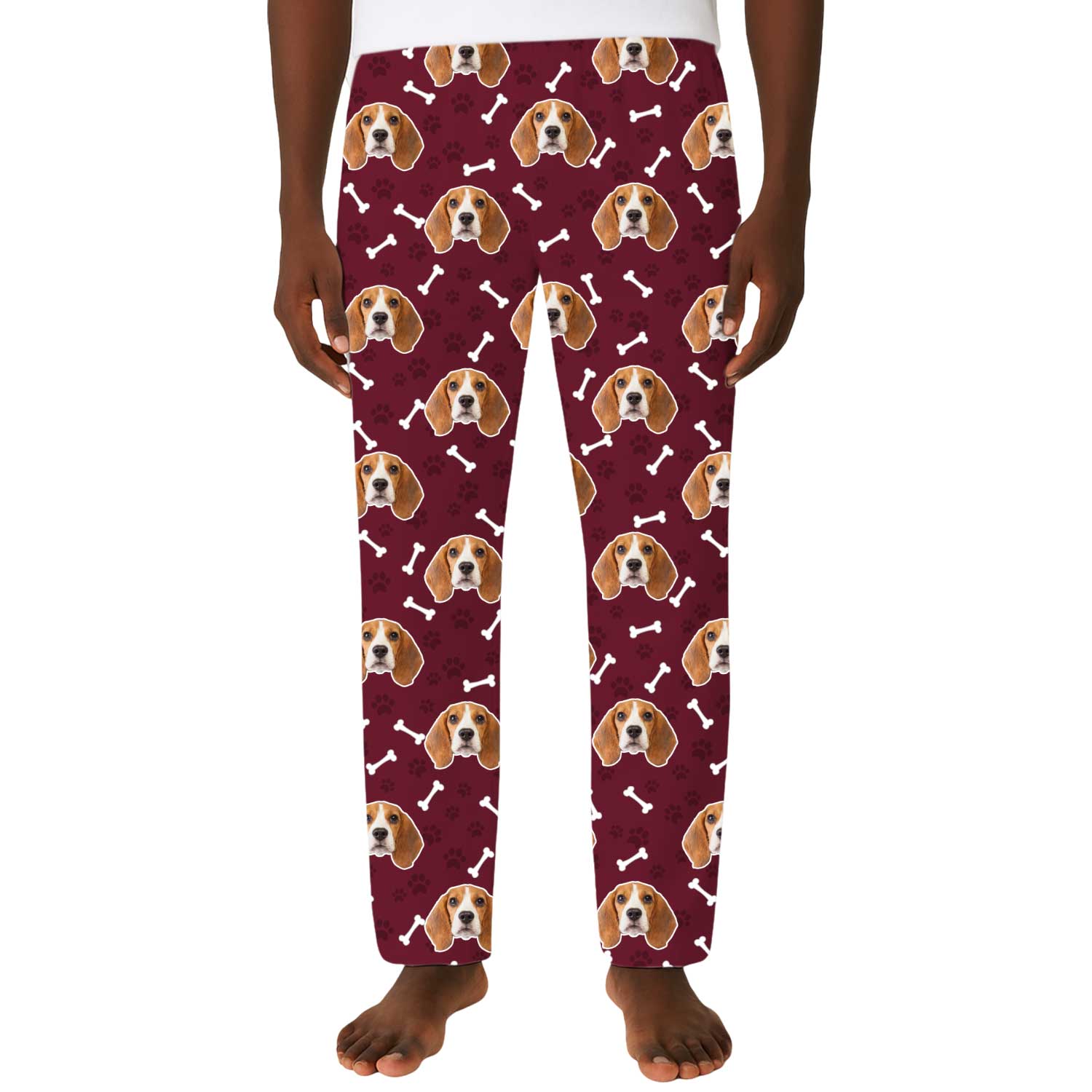 Your Dog Custom Men's PJ Bottoms