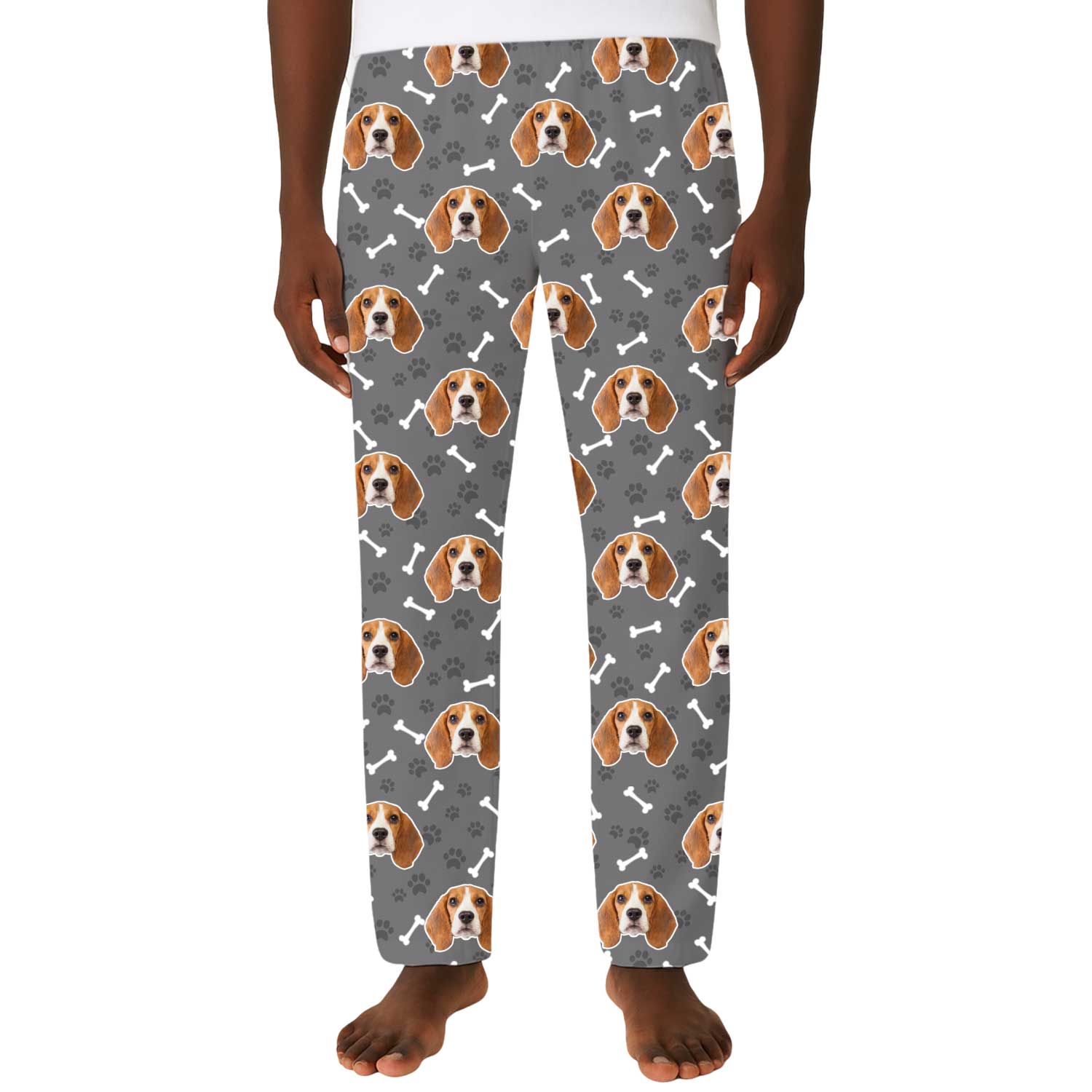 Your Dog Custom Men's PJ Bottoms