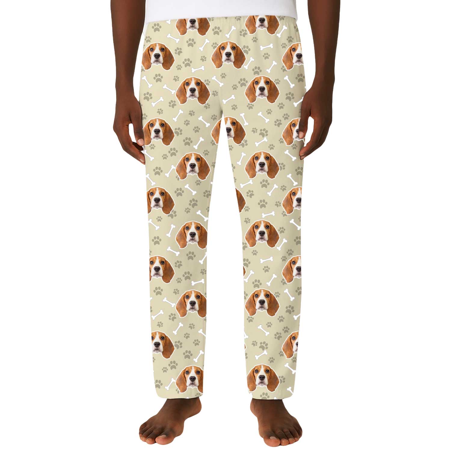 Your Dog Custom Men's PJ Bottoms