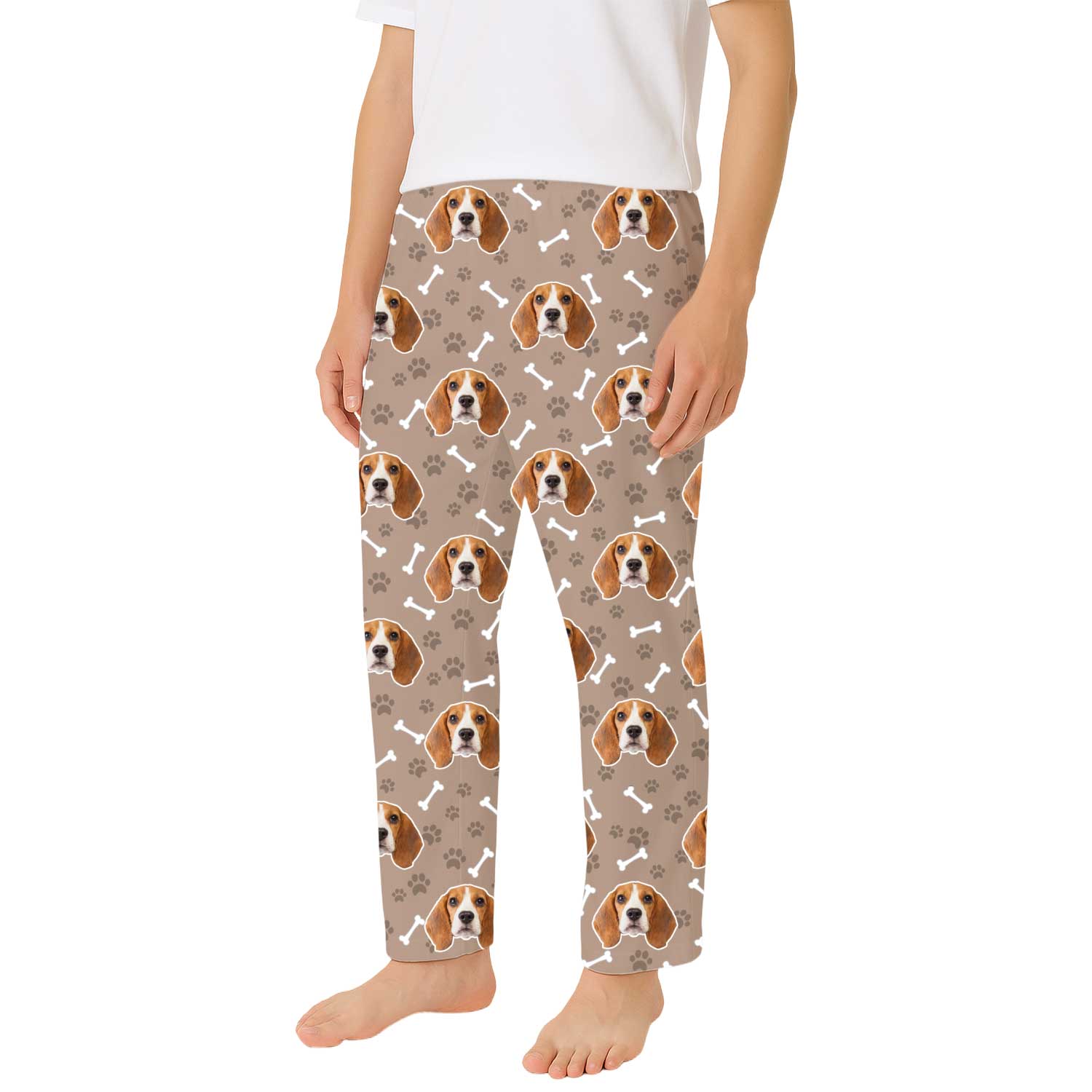 Your Dog Custom Men's PJ Bottoms
