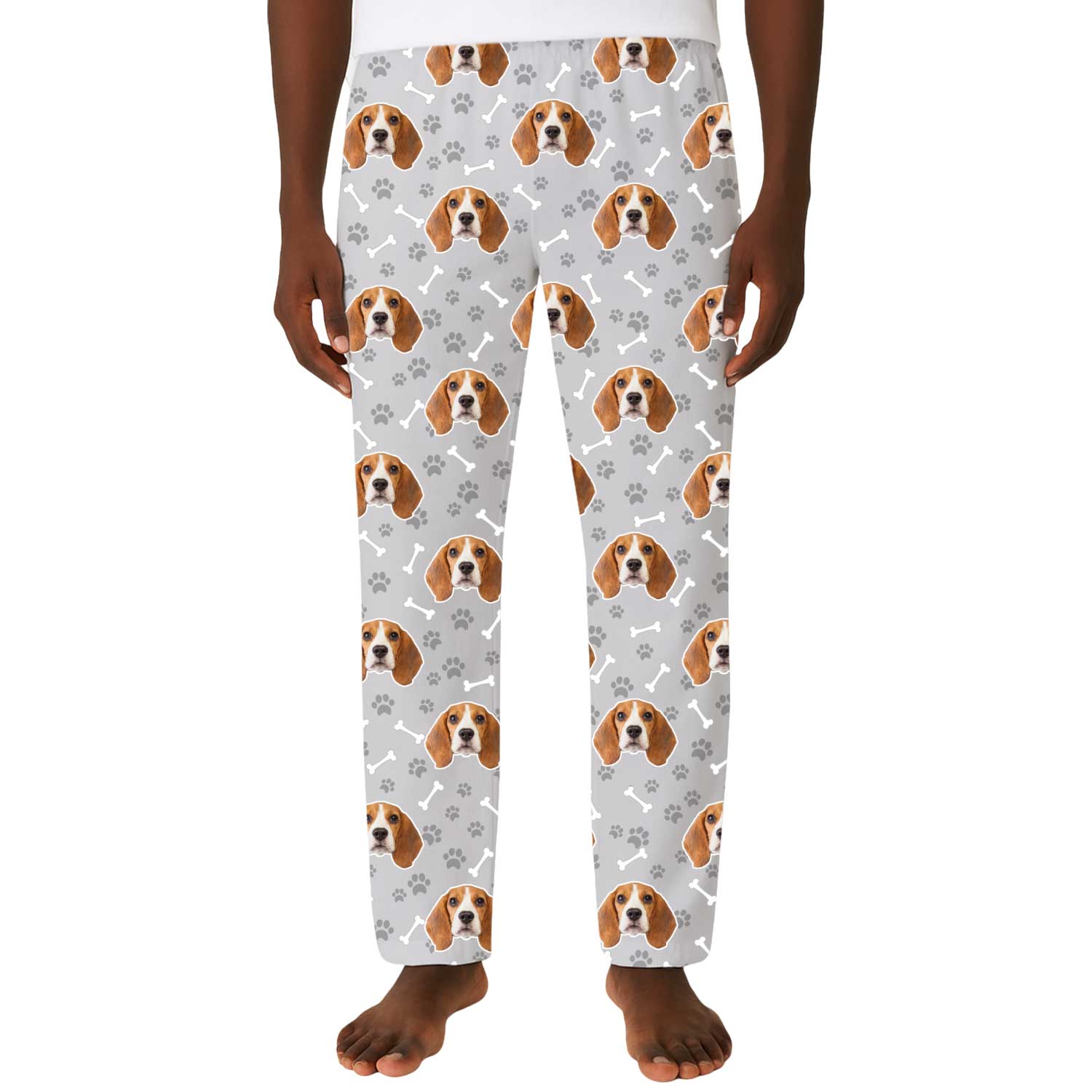 Your Dog Custom Men's PJ Bottoms