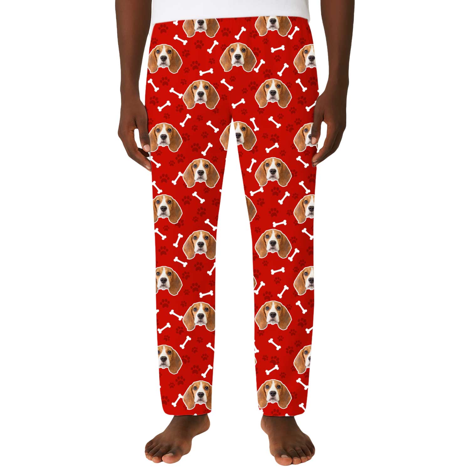 Your Dog Custom Men's PJ Bottoms