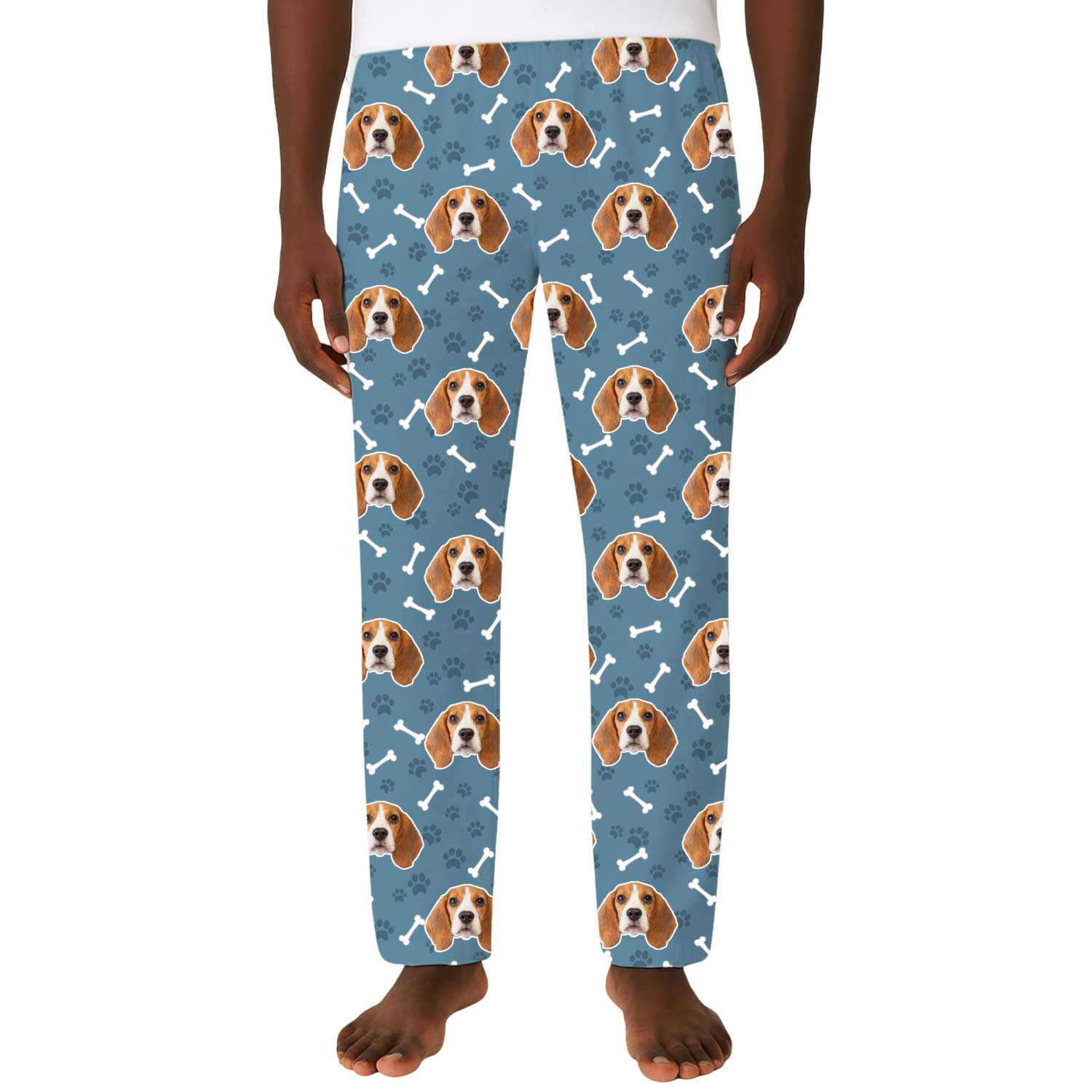Your Dog Custom Men's PJ Bottoms