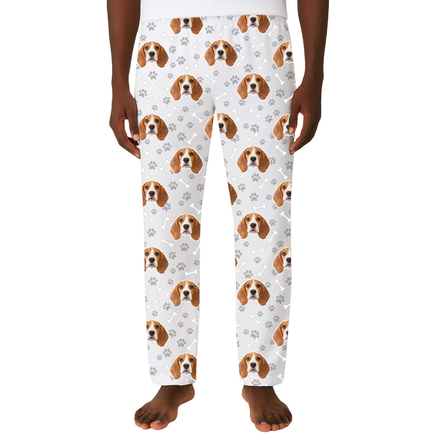 Your Dog Custom Men's PJ Bottoms