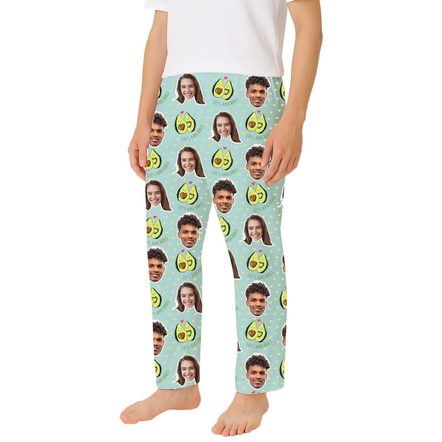 Men's Let's Avocuddle PJ Bottoms