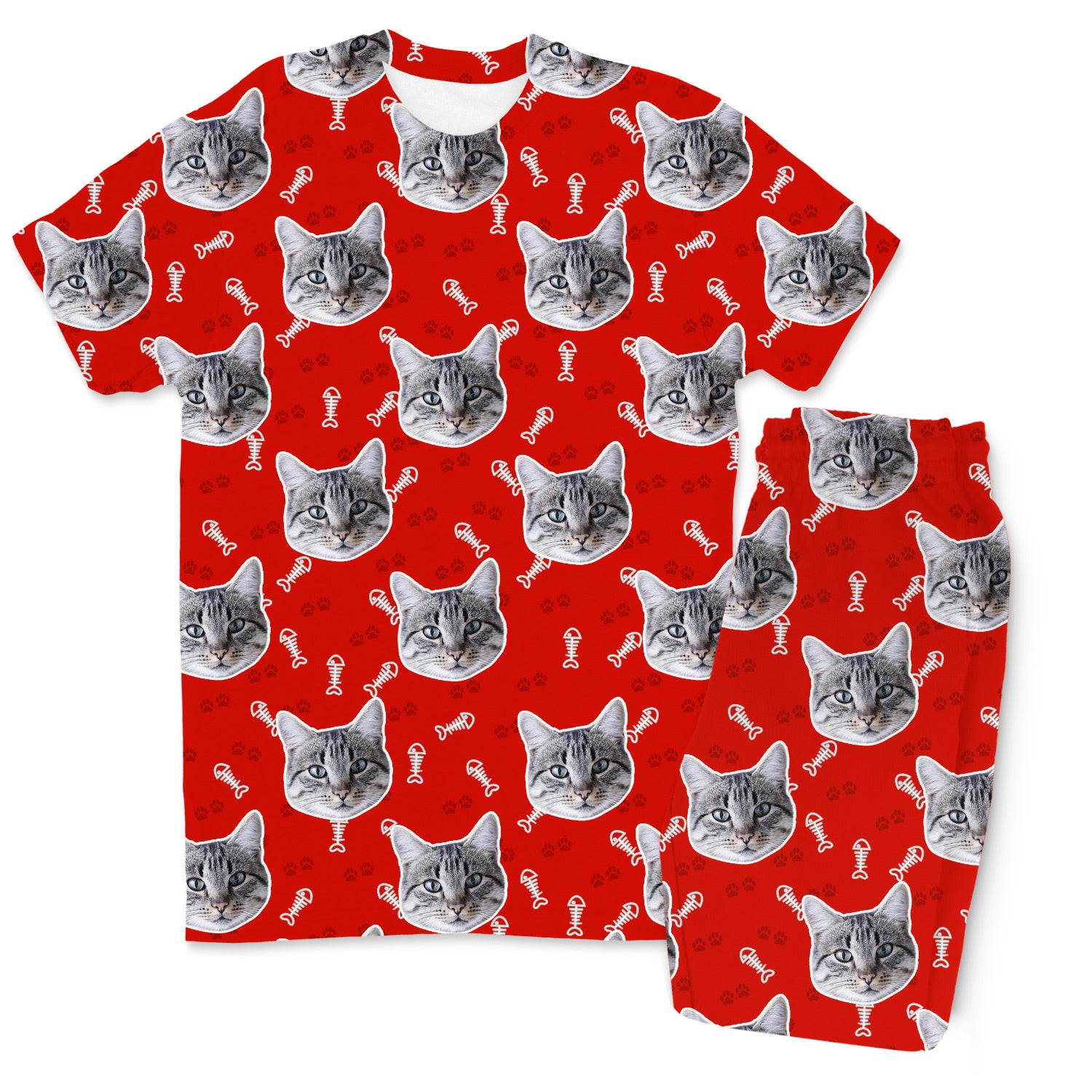 Your Cat Men's Personalised Pyjamas - Trouser Set