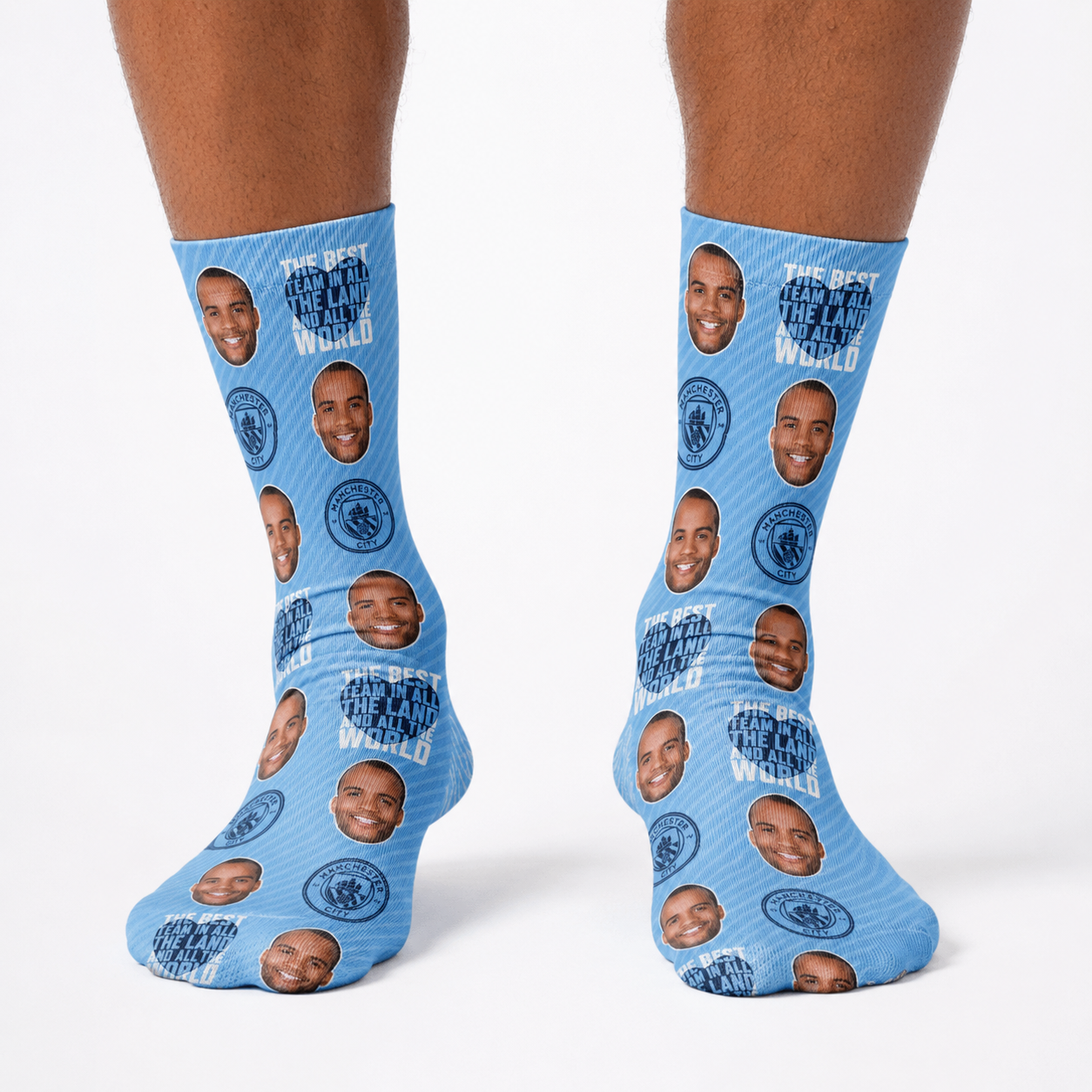 Man City The Best Team Socks