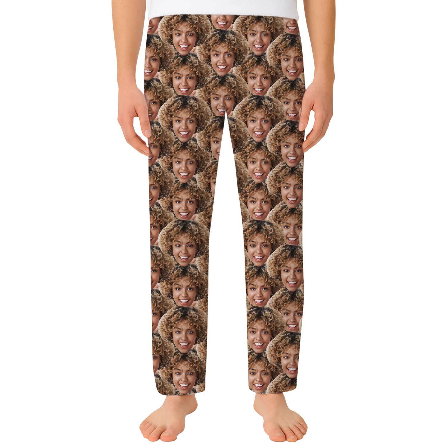 Men's Face Mash Pyjama Bottoms