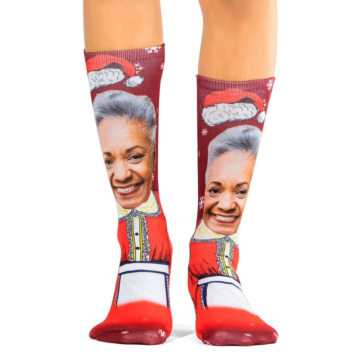 Mrs Claus Socks