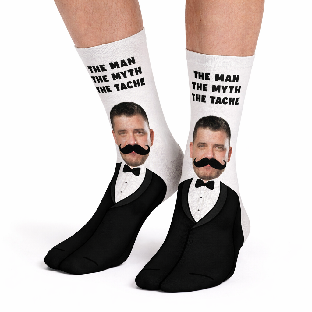 Moustache Me Socks