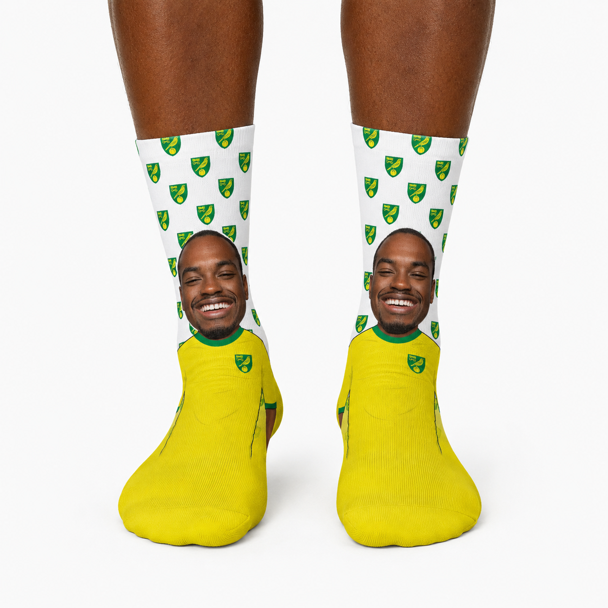 Norwich City Fan Socks