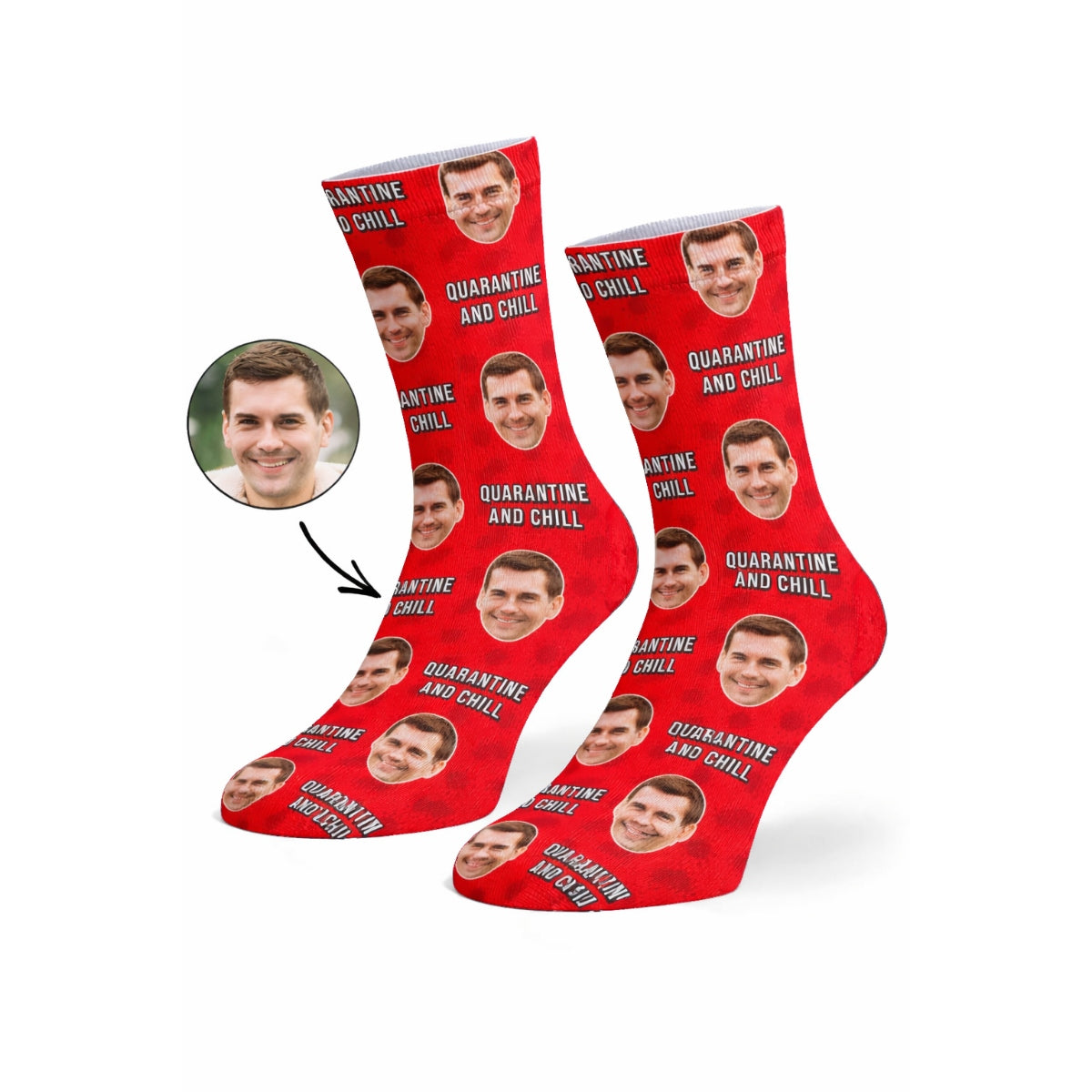 Quarantine & Chill Socks