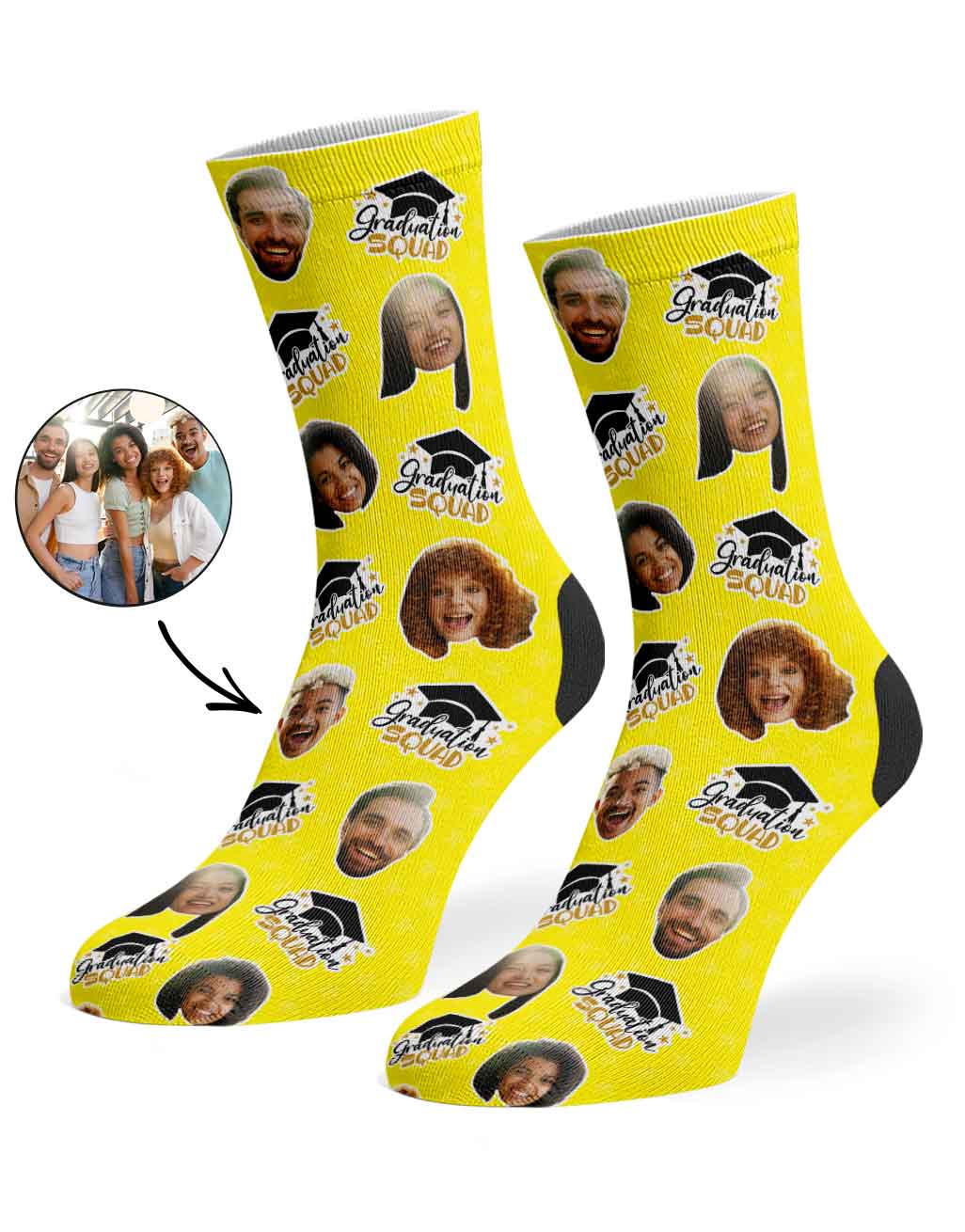 The Whole Graduation Squad Socks