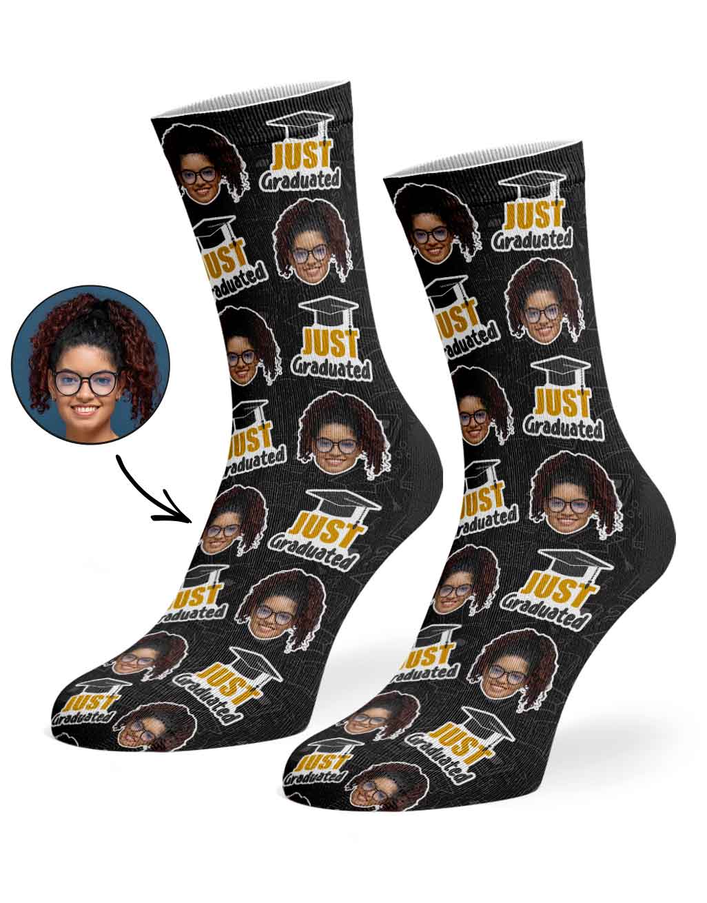 Just Graduated Socks