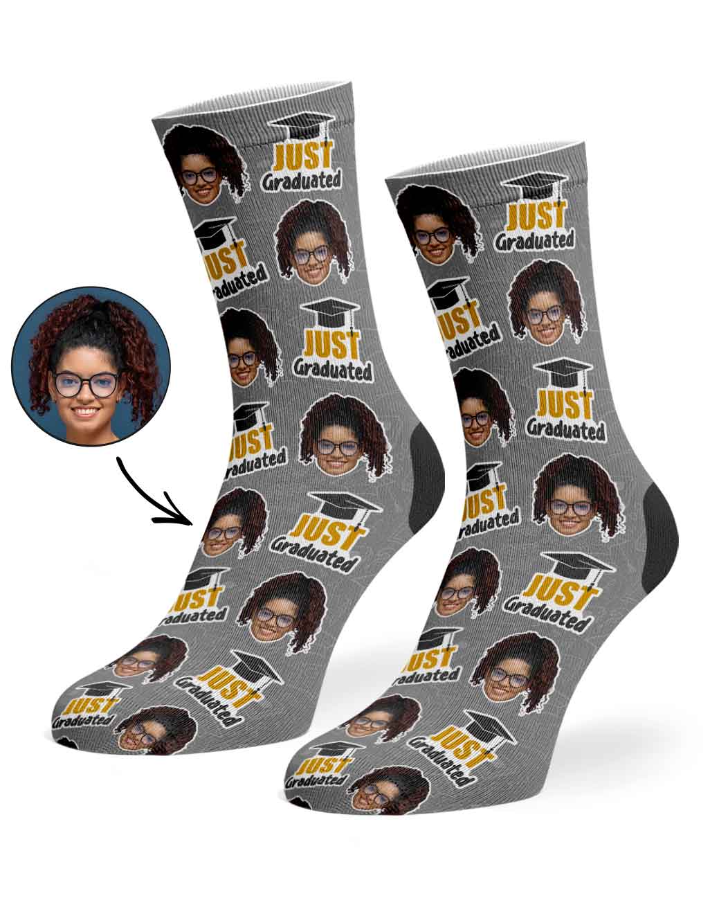 Just Graduated Socks