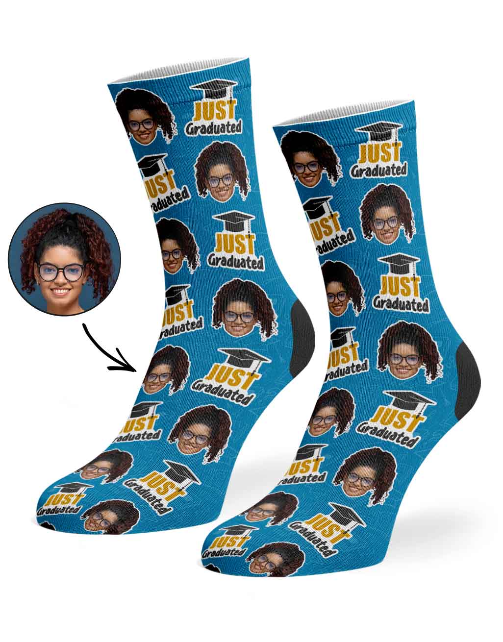Just Graduated Socks