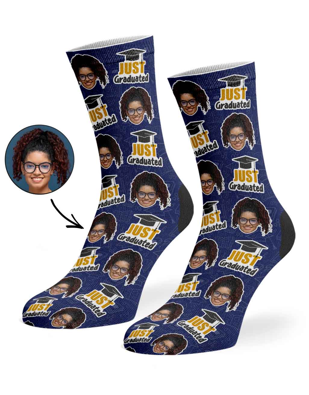 Just Graduated Socks