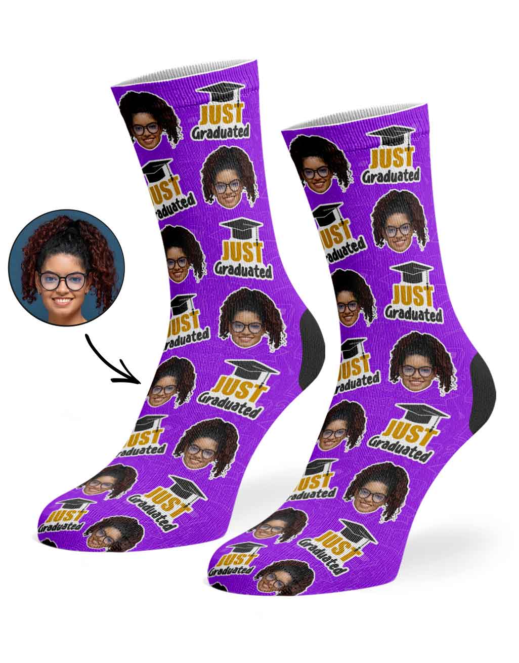 Just Graduated Socks