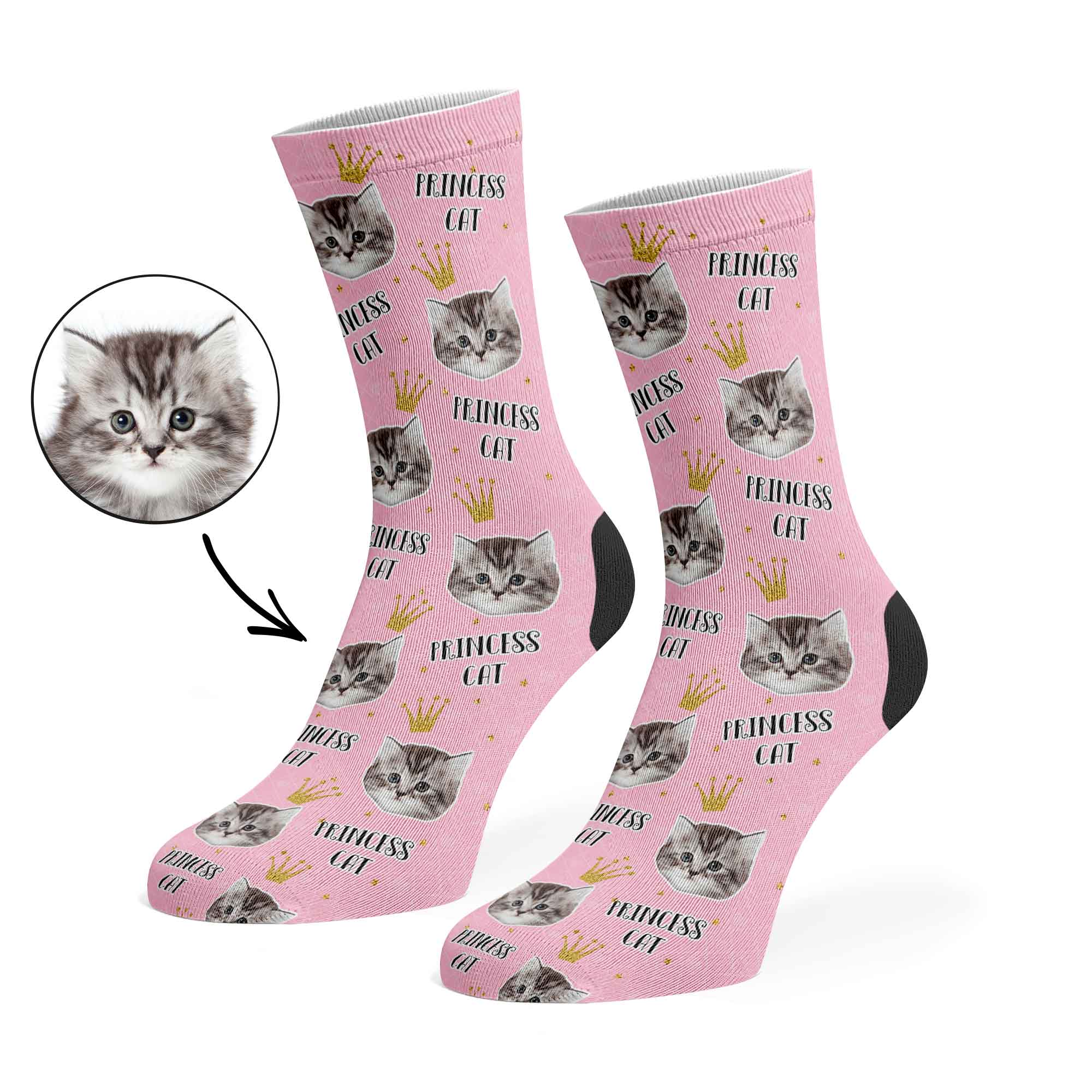 Princess Cat Socks