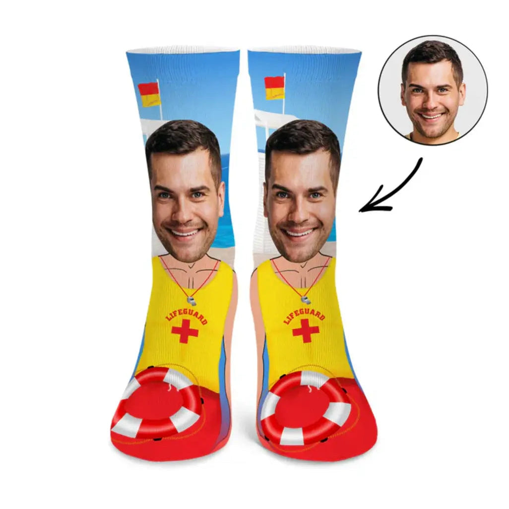 Lifeguard Man Socks