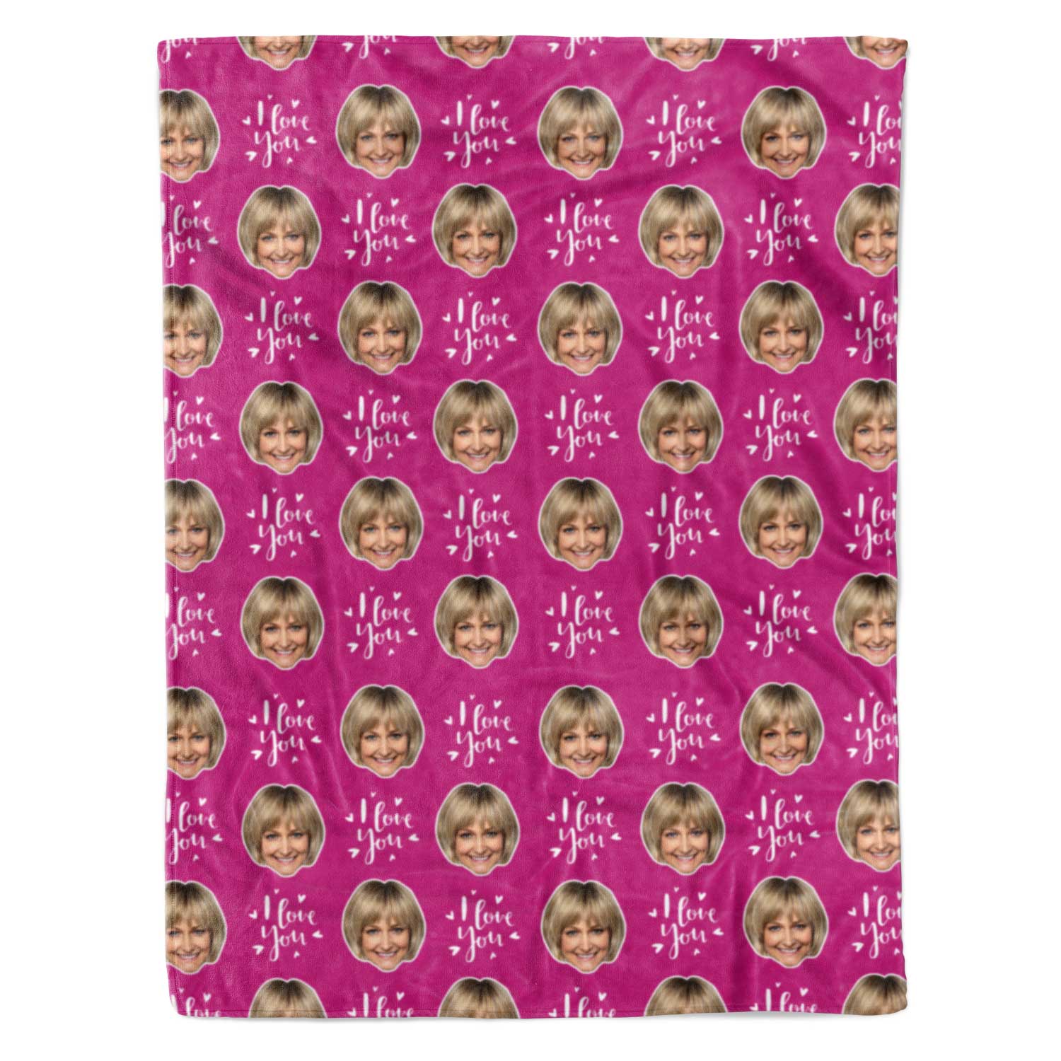 I Love You Personalised Blanket