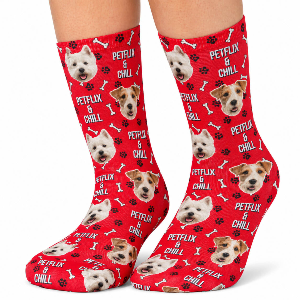 Petflix and Chill Socks